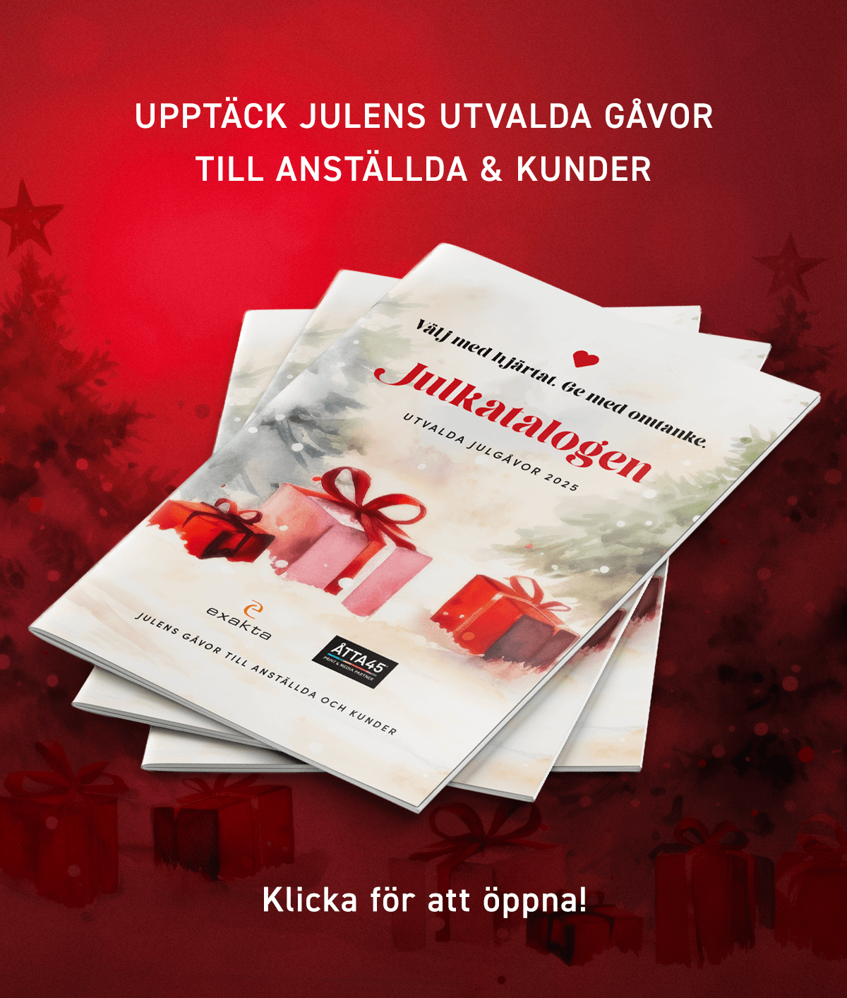 Information om vår julklappsmässa på Exakta